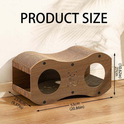 Cat Scratch Board Nest Toy Comfortable Pad Indoor Pet Play Furniture for Cats