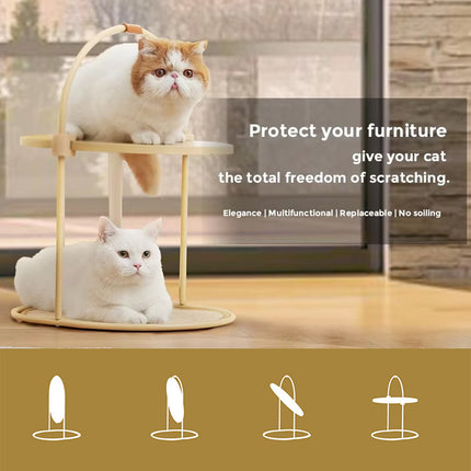 Cat Scratching Board Sisal Vertical Pet Furniture Multifunctional Toy Use