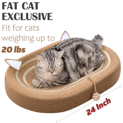 Sisal Basin Cat Scratch Board Cat Paw Board Basin Cat Bed Kitten Scratcher Pad