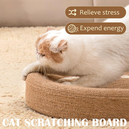Sisal Basin Cat Scratch Board Cat Paw Board Basin Cat Bed Kitten Scratcher Pad