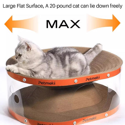 Cat Scratch Board Tunnel Bed Multifunctional Toy Passage For Indoor Rest Play