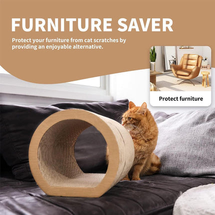 3pcs Cat Scratching Tunnel Wearable Claw Sharpening Toys for Cats Pet Play