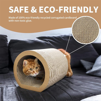 3pcs Cat Scratching Tunnel Wearable Claw Sharpening Toys for Cats Pet Play