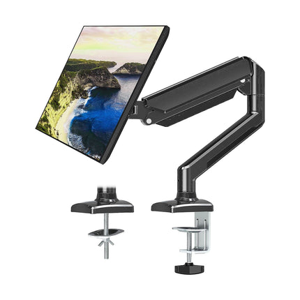 Monitor Free Hover Telescopic Arm Mount Black Ergonomic Adjustable