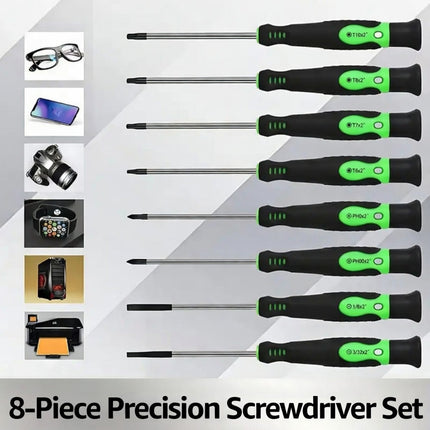 118pc Screwdriver Set Chrome Vanadium Steel Precision Bits Magnetic Rack Repair