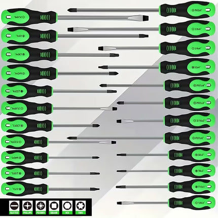 118pc Screwdriver Set Chrome Vanadium Steel Precision Bits Magnetic Rack Repair