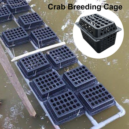 Crab Farming Cage 35CM Seafood Breeding Box Trap Container Aquatic Farm Fishing