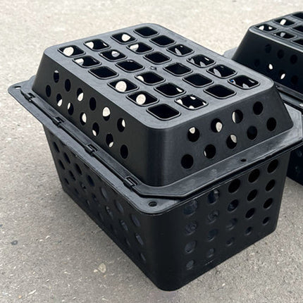 Crab Farming Cage 35CM Seafood Breeding Box Trap Container Aquatic Farm Fishing