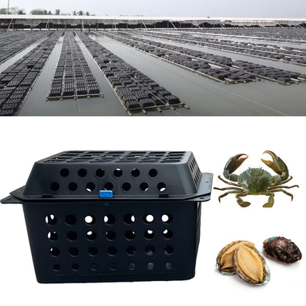 Crab Farming Cage 35CM Seafood Breeding Box Trap Container Aquatic Farm Fishing