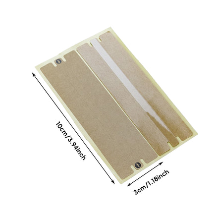 1Pack Kraft Paper Box Sealing Label Shipping Parcel Security Express Easy Tear