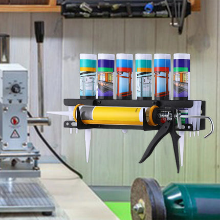 Sealant Loading Tool Holder Durable Space-Saving Storage Rack for Caulk Tubes