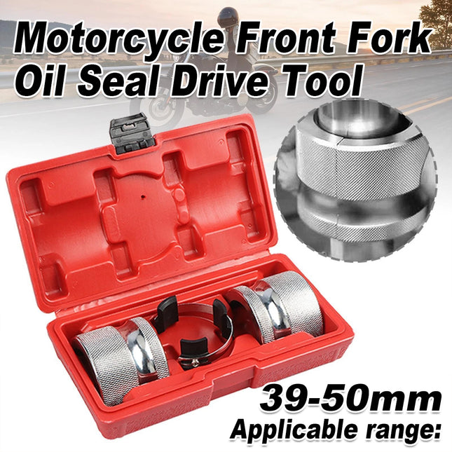 Motorcycle Front Fork Oil Seal Driver Tool Set for Fork Seal Replacement Use