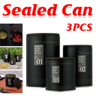 Home Iron Sealed Jar Large-Capacity Storage Box for Snacks Nuts Candy Tea