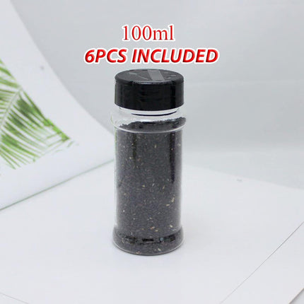 Wall Mounted Spice Container Rack Adjustable Seasoning Storage Box Set Use