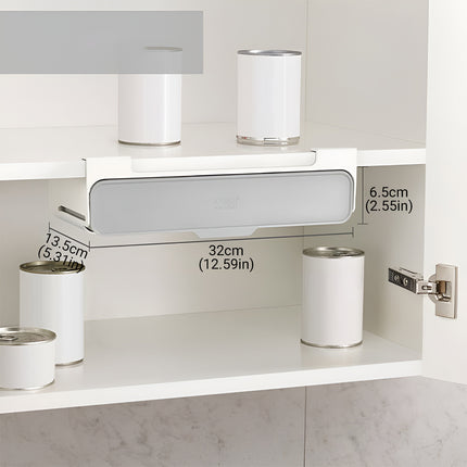 Wall Mounted Spice Container Rack Adjustable Seasoning Storage Box Set Use