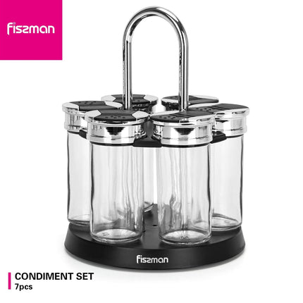 Kitchen Pepper Salt Spice Shakers Set Chef Home Use Food Grade Adjustable Holes