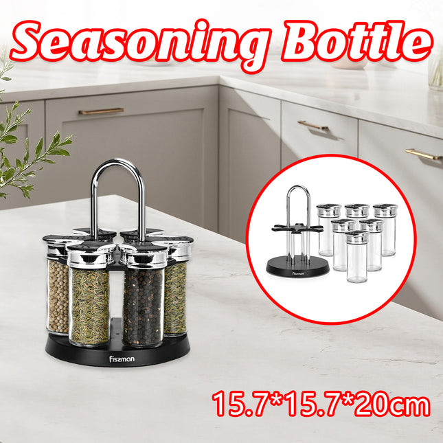Kitchen Pepper Salt Spice Shakers Set Chef Home Use Food Grade Adjustable Holes