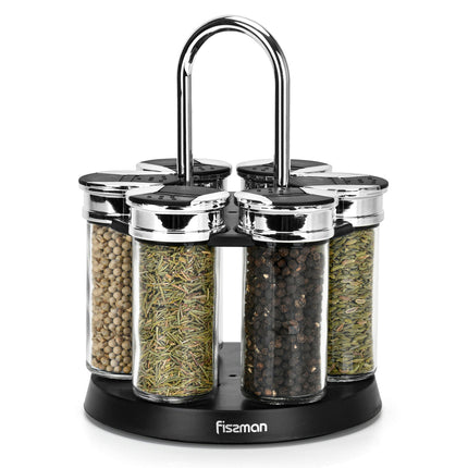 Kitchen Pepper Salt Spice Shakers Set Chef Home Use Food Grade Adjustable Holes