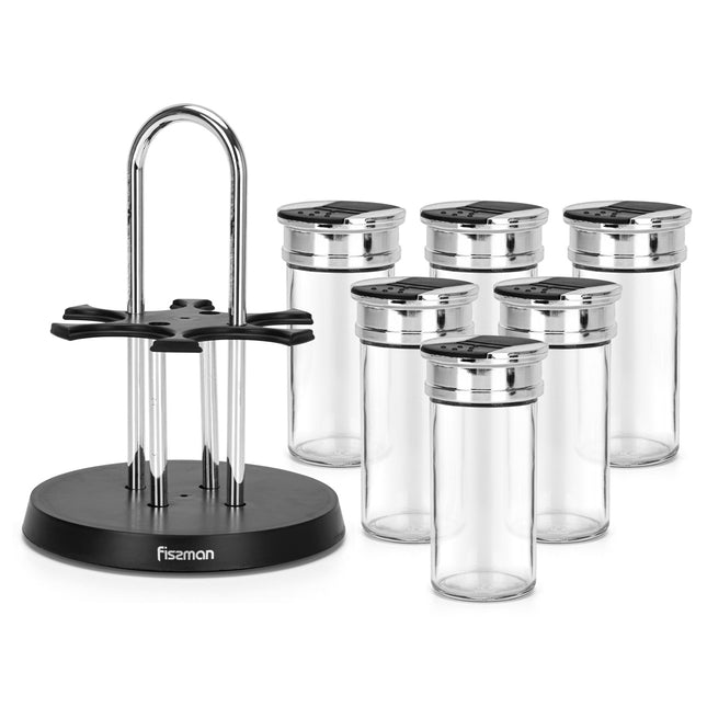 Kitchen Pepper Salt Spice Shakers Set Chef Home Use Food Grade Adjustable Holes