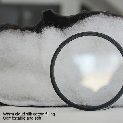 Winter Thick Warm Plush Car Seat Cover with Backrest Universal Fit Rear Row