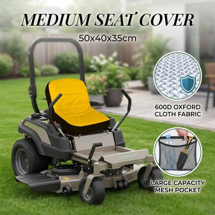 Lawn Mower Seat Cover Medium Tractor Seat Protector Oxford Fabric