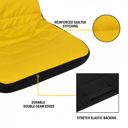 Lawn Mower Seat Cover Medium Tractor Seat Protector Oxford Fabric