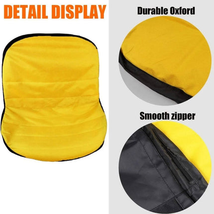 Lawn Mower Seat Cover Medium Tractor Seat Protector Oxford Fabric