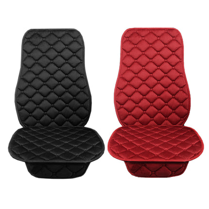 Short Plush Car Front Seat Cushion Winter Protective Warm Thermal Soft Fit