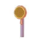 Self Cleaning Slicker Comb For Dog Cat Rabbit Puppy Grooming Pumpkin Brush Tool - Aimall