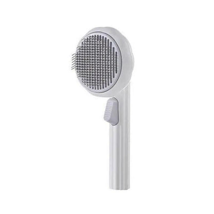 Self Cleaning Slicker Comb For Dog Cat Rabbit Puppy Grooming Pumpkin Brush Tool - Aimall