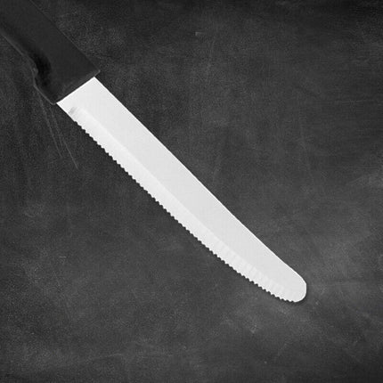 6 Pcs Steak Knives Dinner Set Stainless Steel Serrated Dishwasher Safe Knife