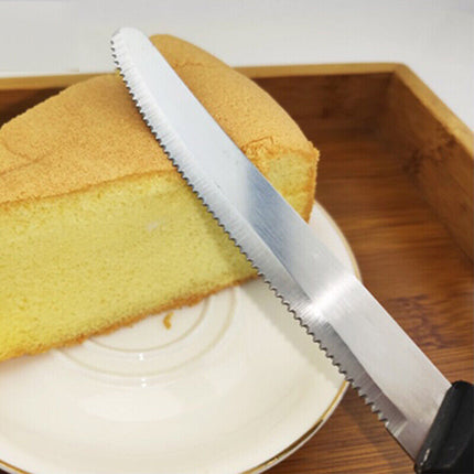 6 Pcs Steak Knives Dinner Set Stainless Steel Serrated Dishwasher Safe Knife