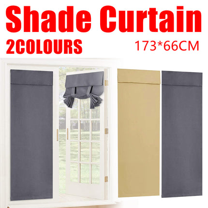 Curtains For Doors and Windows Block Light Blackout Heat Insulation Living Room