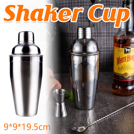 Stainless Steel Cocktail Shaker Decanter and Shaker For Home Bar Mixing Drinks