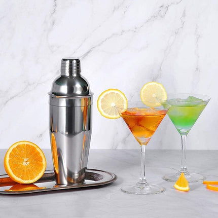 Stainless Steel Cocktail Shaker Decanter and Shaker For Home Bar Mixing Drinks