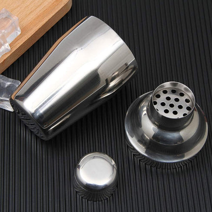 Stainless Steel Cocktail Shaker Decanter and Shaker For Home Bar Mixing Drinks