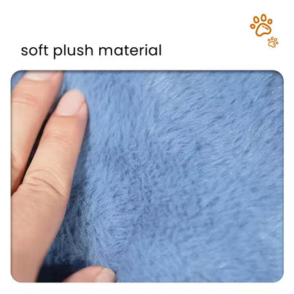 Pet Bed Shark Shape Soft Warm Cave Nest Cat Dog Indoor Winter Sleeping House