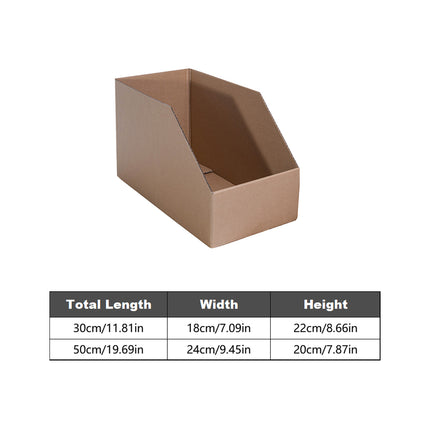 Classified Storage Slanted Mouth Display Box for Storage Dustproof Durable