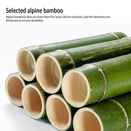 6 Tier Bamboo Shoe Rack Compact Sturdy Space Saving For Entryway Hallway Use