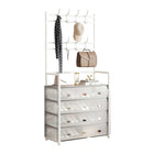 Multifunctional All in One Shoe Rack Durable Dustproof for Entryway Space Saving