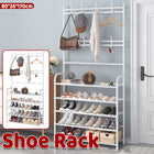 Integrated Coat And Shoe Storage Rack All In One Space Saving Sturdy Durable