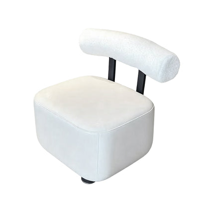 Movable Low Height Rolling Stool Chair Sturdy for Kitchen Office Garage Workshop