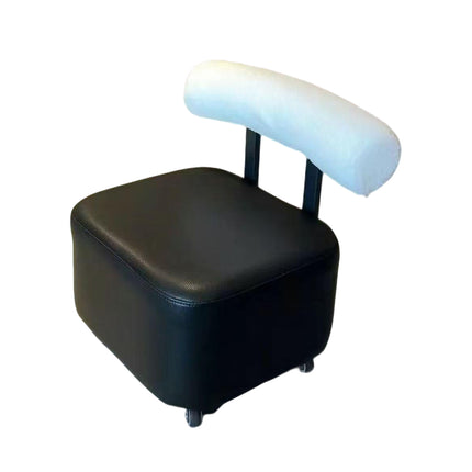 Movable Low Height Rolling Stool Chair Sturdy for Kitchen Office Garage Workshop