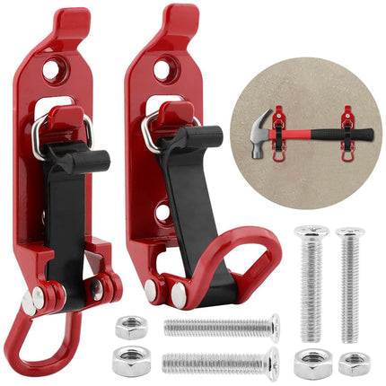 4 PCS Zinc Alloy Fire Equipment Fixer Roof Rack Tool Clip Multi Function Clamp