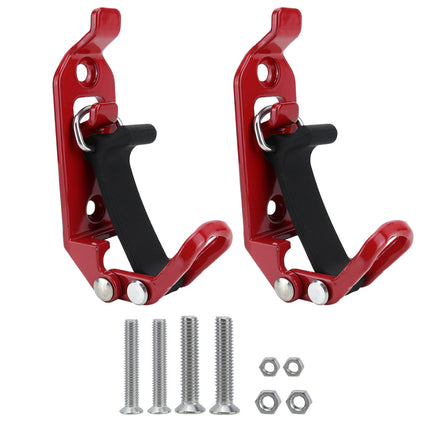 4 PCS Zinc Alloy Fire Equipment Fixer Roof Rack Tool Clip Multi Function Clamp