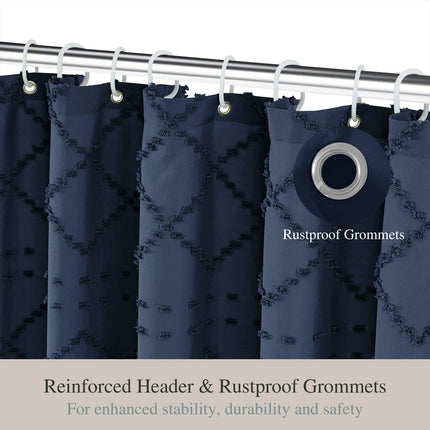 Waterproof Shower Curtain Mildew Resistant For Bathroom Bathtub Water Proof