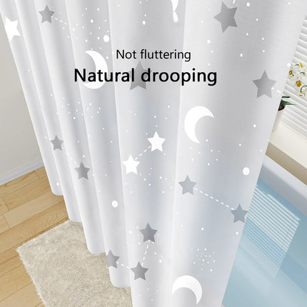 Waterproof Shower Curtain Thickened Mildew Resistant Bathroom Partition Curtain