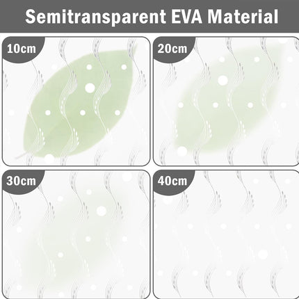 Waterproof Shower Curtain Thickened Mildew Resistant Bathroom Partition Curtain