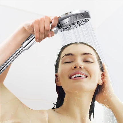 High Pressure Electroplated Handheld Multi Function Shower Bathroom Daily Use