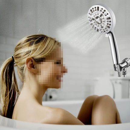 High Pressure Electroplated Handheld Multi Function Shower Bathroom Daily Use